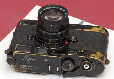 Foi vendida uma Leica MP-36 por mais de 100.000 dolares